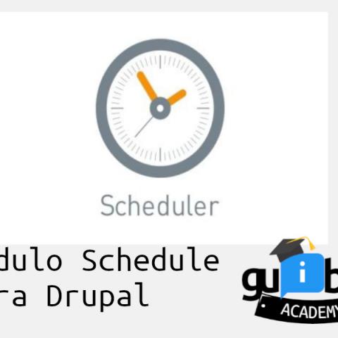 Portada del post Módulo Schedule para Drupal